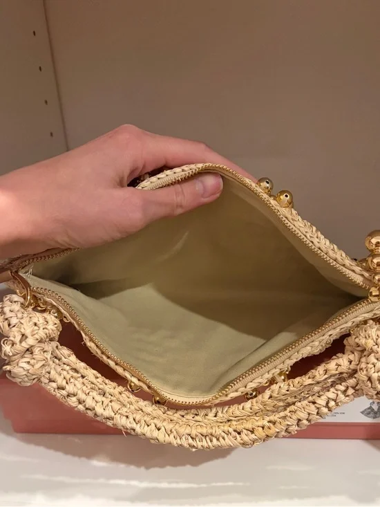 Authentic Cult Gaia Hera Nano Raffia Bag - Picture 4 of 4